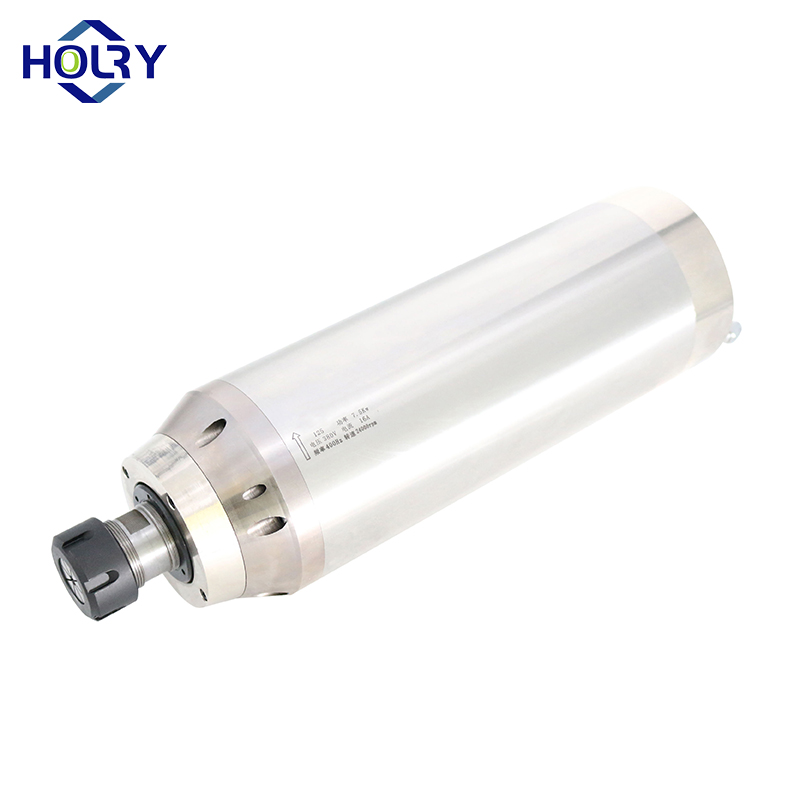 HOLRY CNC Spindle Motor for Hardware Glass Water Cooled 7.5Kw 220V 24000RPM High Quality Spindle Motor 