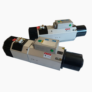 spindle motor 24000r/min Square Air Cooling / 9kw Iso30 Automatic Tool Change
