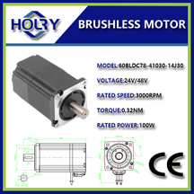 Potentzia handiko momentu pertsonalizatua Nema24 48v 100w-400w Bldc Brushless DC Motor 3000rpm Motorra